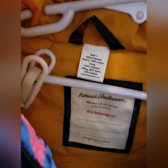 Hanna andersson 18-24m NWT Dinosaur snowsuit - Picture 9 of 9